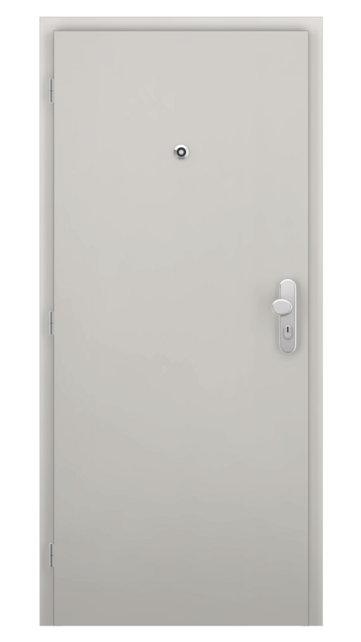 DPO - Požárně odolné / DPOC-požárně odolné dveře v ocelové zárubni / Laminát 0,8 mm - šedá