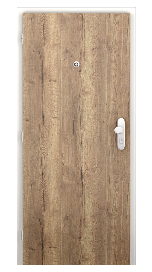 DPO - Požárně odolné / DPOC-požárně odolné dveře v ocelové zárubni / SOLO STRUKTUR - dub halifax