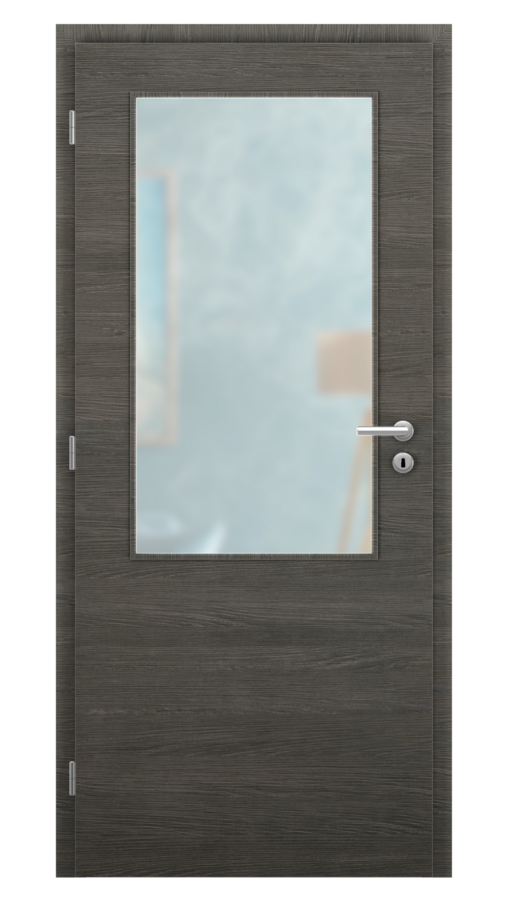 DPO - Požárně odolné / DPOC S2 - požární prosklené 2/3 / SOLO MATRIX - rimini příčné / Satinato pískované protipožární