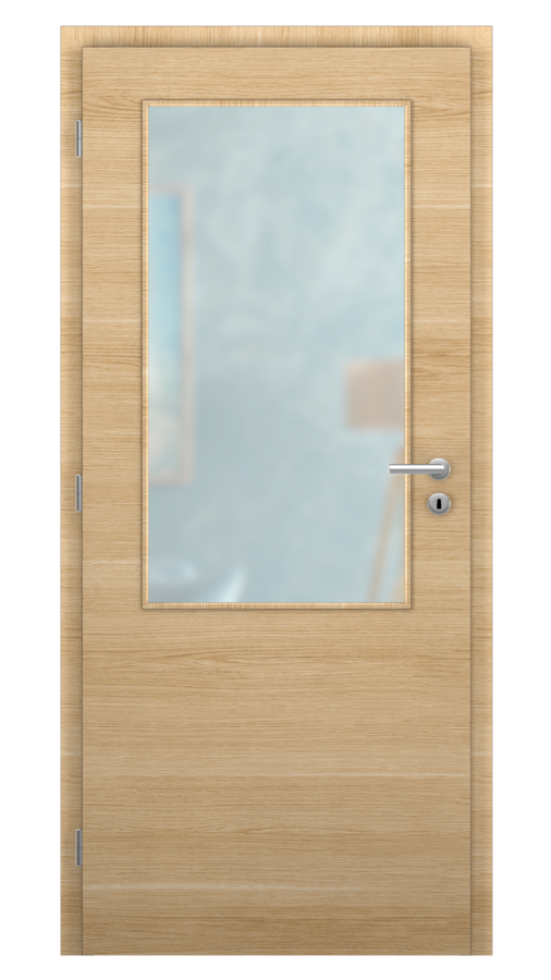 DPO - Požárně odolné / DPOC S2 - požární prosklené 2/3 / SOLO MATRIX - bergamo  / Satinato pískované protipožární