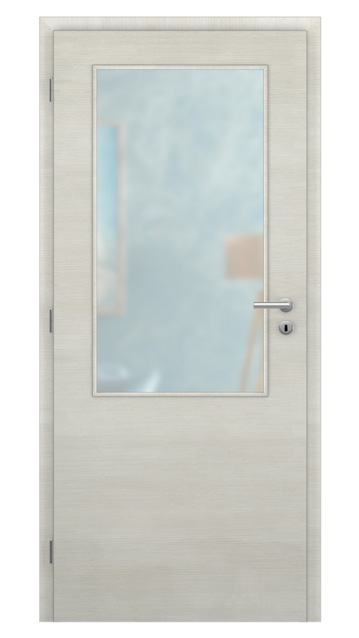 DPO - Požárně odolné / DPOC S2 - požární prosklené 2/3 / SOLO MATRIX - monza příčný / Satinato pískované protipožární