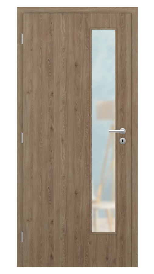 DPO - Požárně odolné / DPOC S5 - požární prosklené  / CPL - kaštan horský / Satinato pískované protipožární