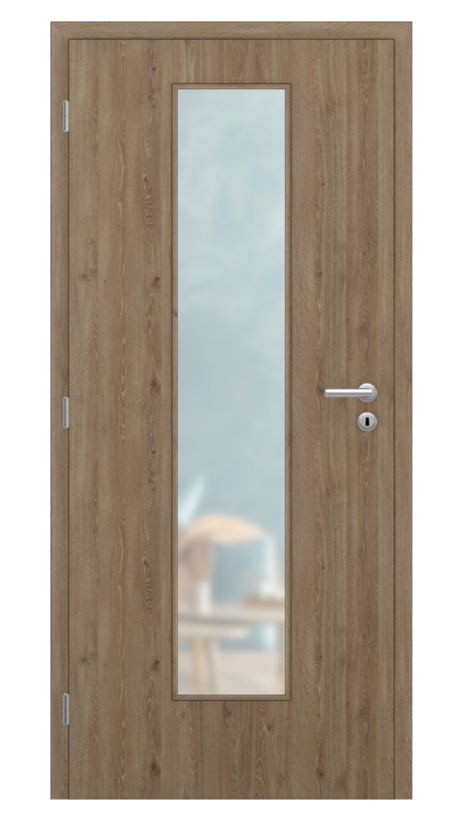 DPO - Požárně odolné / DPOC S7 - požární prosklené / CPL - kaštan horský / Satinato pískované protipožární