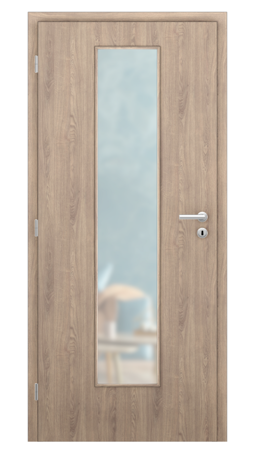 DPO - Požárně odolné / DPOC S7 - požární prosklené / CPL - dub royal / Satinato pískované protipožární