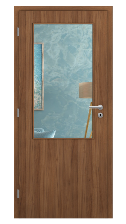 DPO - Požárně odolné / DPOB S2 - požární prosklené / CPL - ořech / Float čirý protipožární