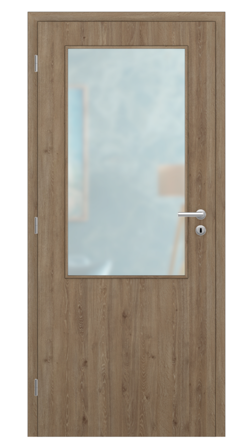 DPO - Požárně odolné / DPOB S2 - požární prosklené / CPL - kaštan horský / Satinato pískované protipožární