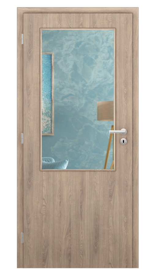 DPO - Požárně odolné / DPOB S2 - požární prosklené / CPL - dub royal / Float čirý protipožární