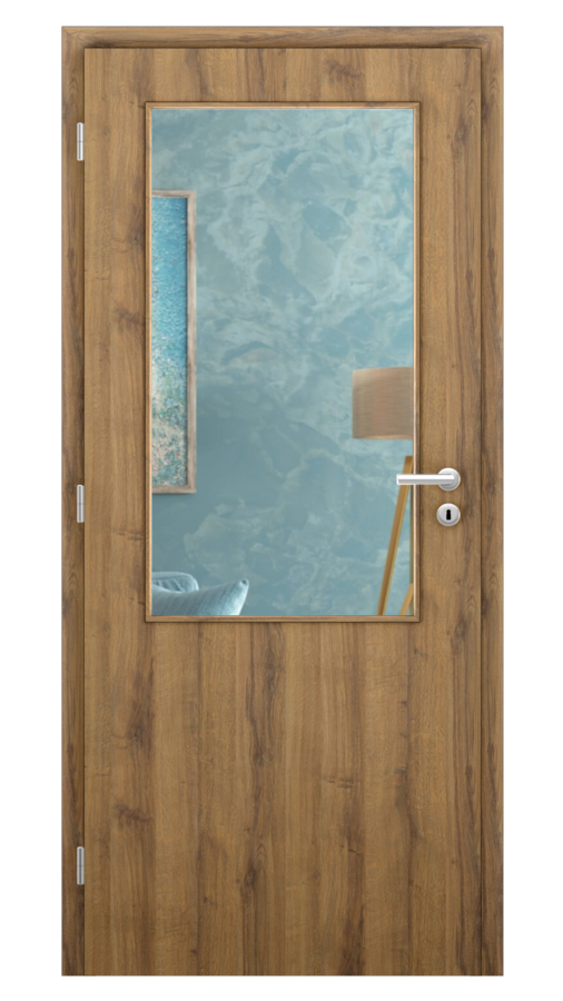 DPO - Požárně odolné / DPOB S2 - požární prosklené / CPL SOLO 3D - dub sherman / Float čirý protipožární