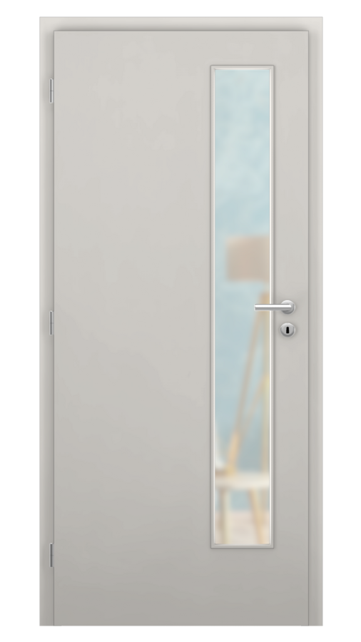 DPO - Požárně odolné / DPOB S5 - požární prosklené / CPL - šedá / Satinato pískované protipožární