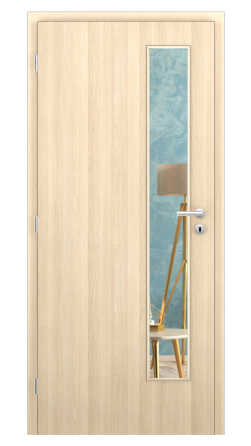 DPO - Požárně odolné / DPOB S5 - požární prosklené / CPL SOLO 3D - dub bělený / Float čirý protipožární