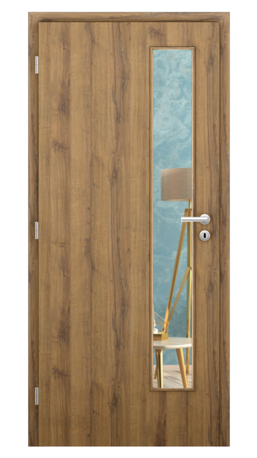 DPO - Požárně odolné / DPOB S5 - požární prosklené / CPL SOLO 3D - dub sherman / Float čirý protipožární