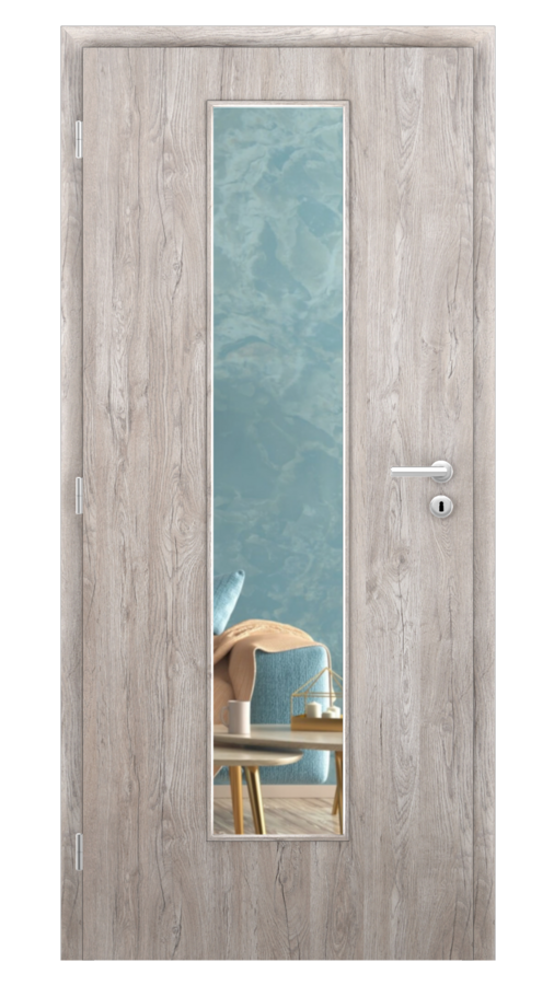 DPO - Požárně odolné / DPOB S7 - požární prosklené / SOLO STRUKTUR - dub alpský / Float čirý protipožární