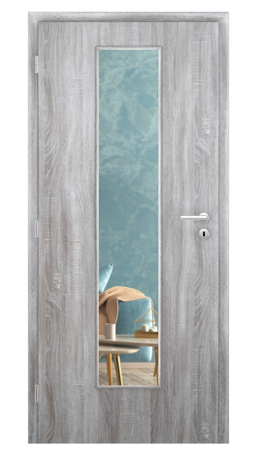 DPO - Požárně odolné / DPOB S7 - požární prosklené / SOLO STRUKTUR - dub archico / Float čirý protipožární