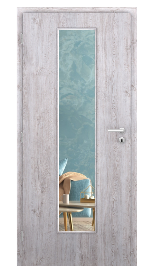 DPO - Požárně odolné / DPOB S7 - požární prosklené / SOLO STRUKTUR - dub western / Float čirý protipožární