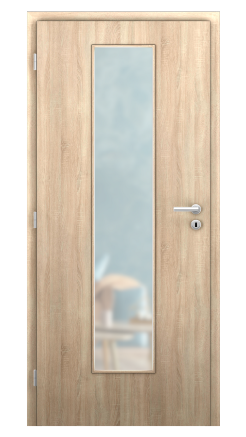 DPO - Požárně odolné / DPOB S7 - požární prosklené / CPL SOLO 3D - bardolino / Satinato pískované protipožární