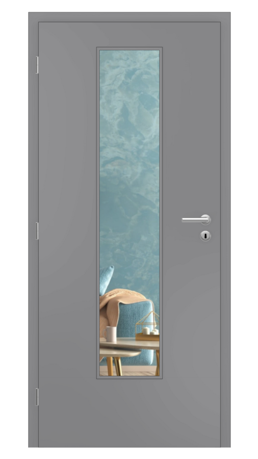 Rainbow / Rainbow 26 / MDF - lak shadow / Čiré sklo